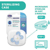 Chicco Physio Comfort Silicone Pacifier (0-6 Months) Original ( Italy)