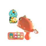 Dinosaur gun for kids with sticky balls