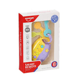 Smart Car Remote Toy With Teether And Music For Kids - Multi Color MDL(HE8026)