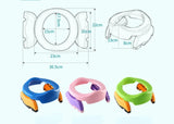 2-in-1 Travel Potty for Kids – Can Be Used on a Toilet Seat or on the Ground
