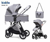 Kidilo Stroller Carry Cot and Car Seat MDL(V5+C)