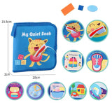 My Ouiet Book interactive Busy Book for Toddlers 1+