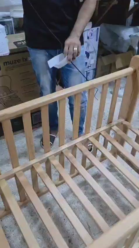 Wooden Baby Bed Offers (Foldable Small Size)