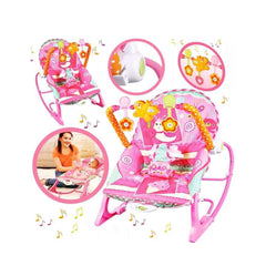 Baby Time Rocking chair for children with toys and quiet music