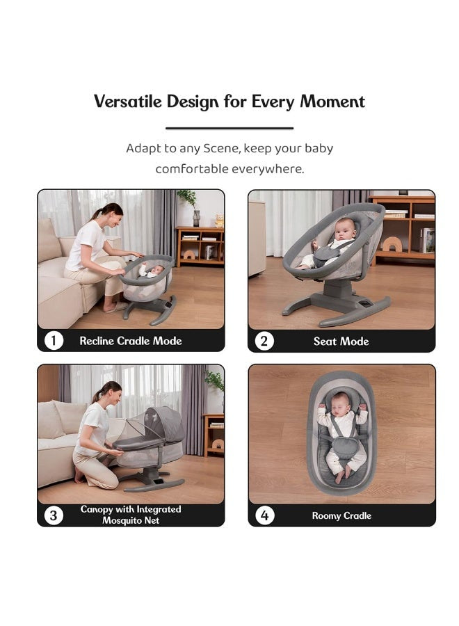 Mastela H multi- motion baby cradle