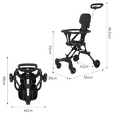Magic Lightweight Foldable Baby Stroller