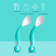 foldable fork and spoon set