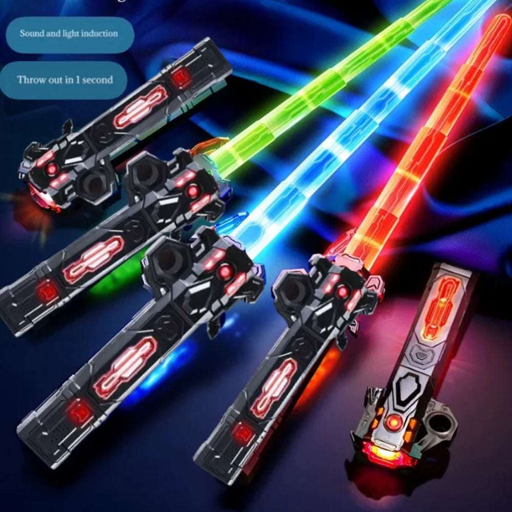 Extendable laser lightsaber - USB charging