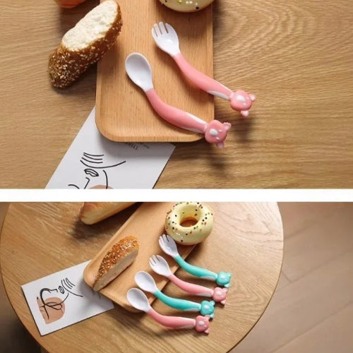 foldable fork and spoon set