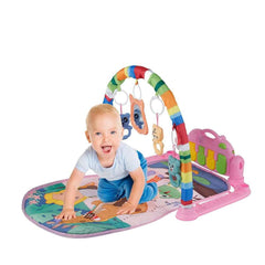 ‏Baby Gym 'n Play Piano Mat Toy Sensory Learning Toy for Infant Newborn 3M/6M