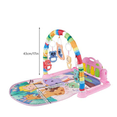 ‏Baby Gym 'n Play Piano Mat Toy Sensory Learning Toy for Infant Newborn 3M/6M