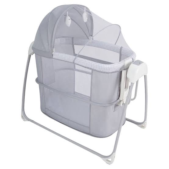 Mastela 4-in-1 Electric Musical Bedside Crib