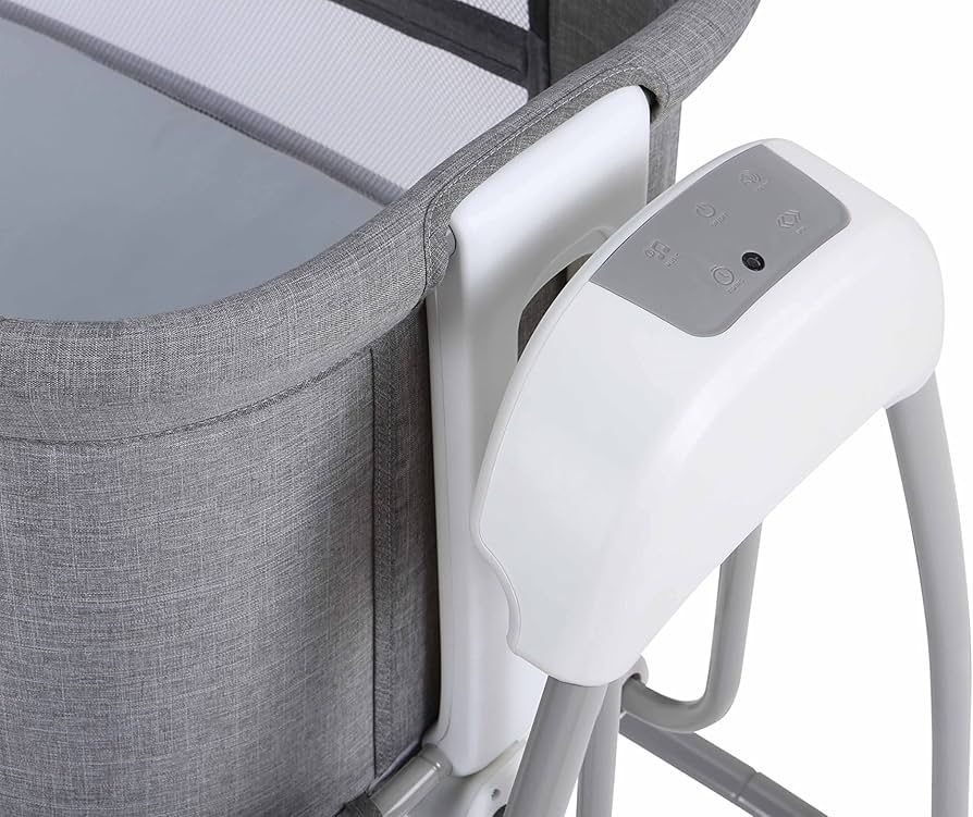 Mastela 4-in-1 Electric Musical Bedside Crib