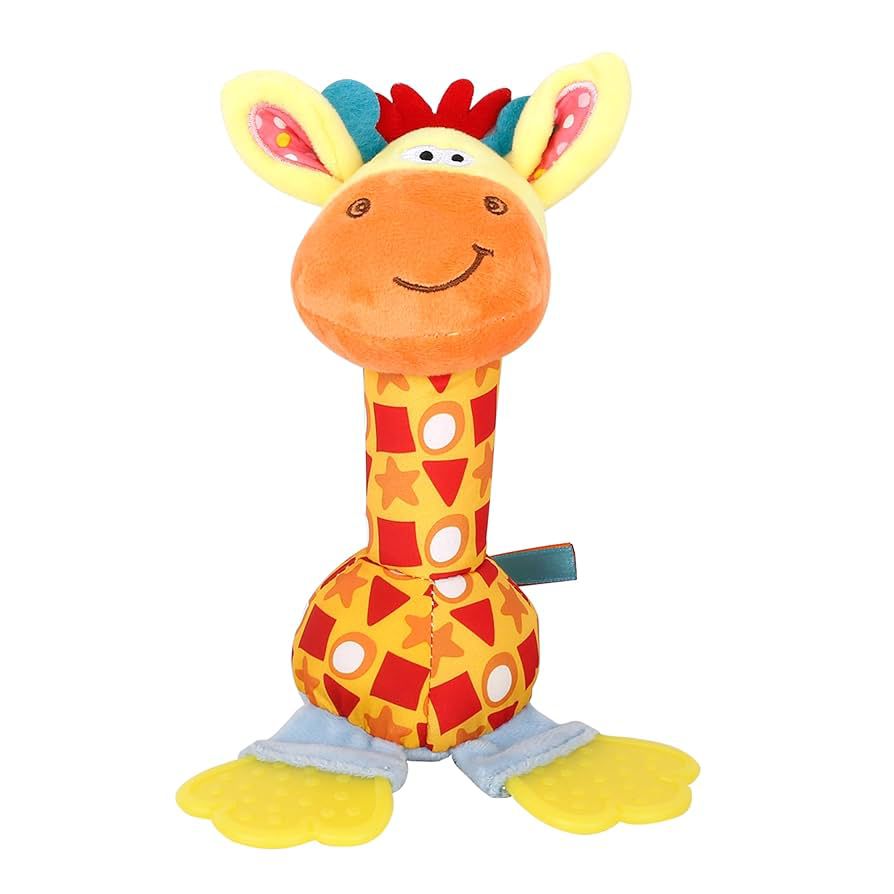 Soft Baby Toy with Rattle & Teether  MDL(HT-146)