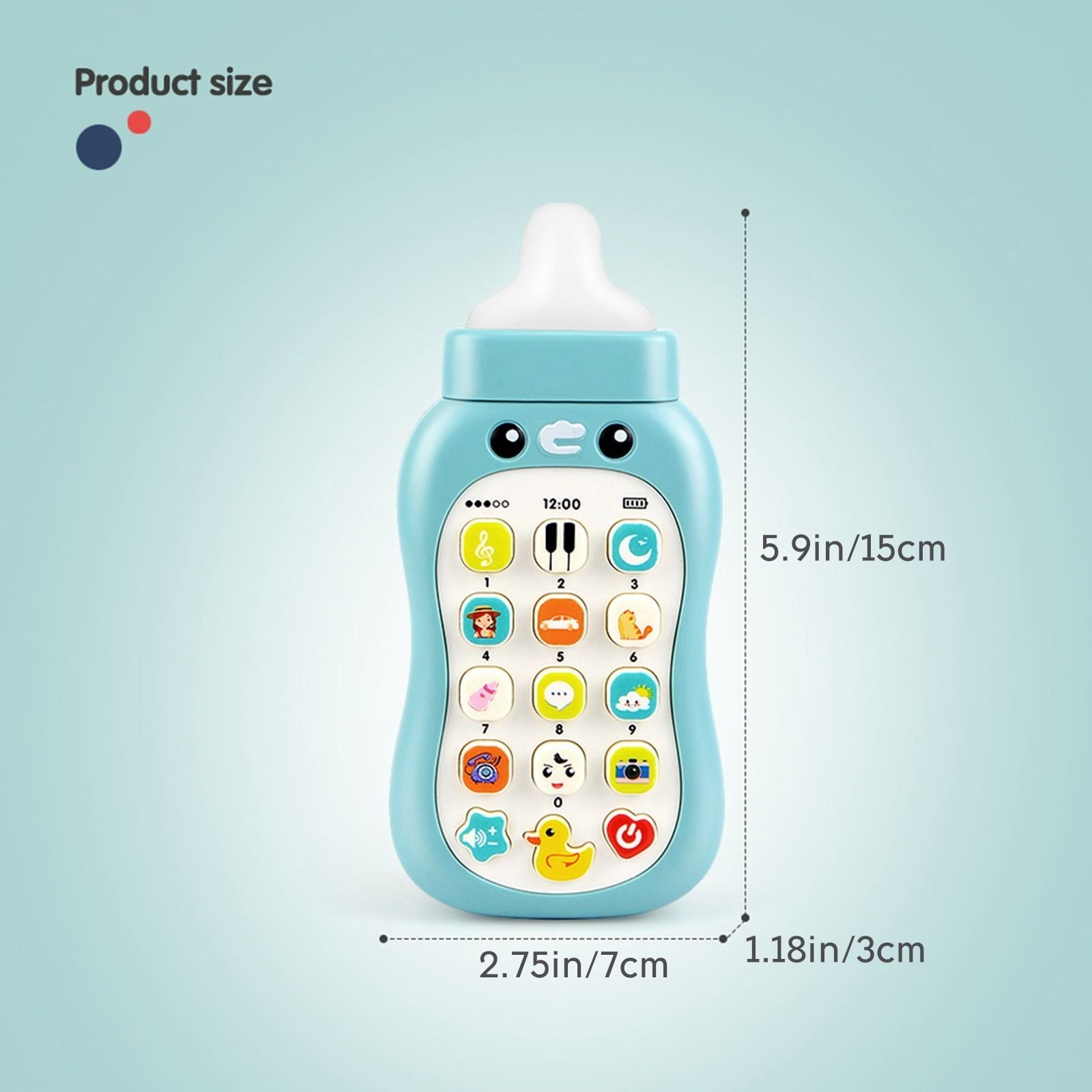 Puzzle Baby Bottle Cell Phone MDL(801A)