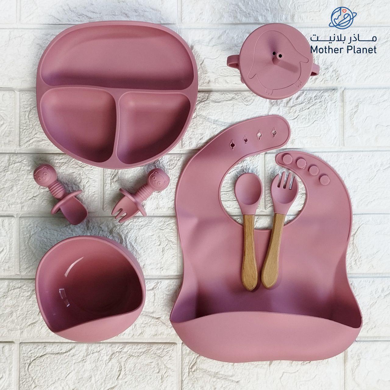 Chicco  Silicone Baby Feeding Set – 8 Pieces