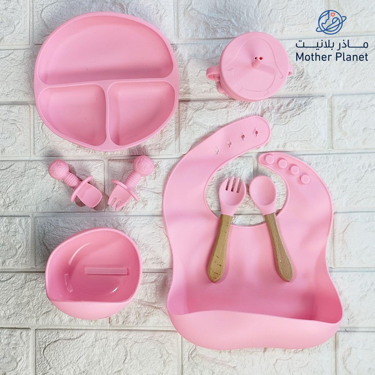 Chicco  Silicone Baby Feeding Set – 8 Pieces