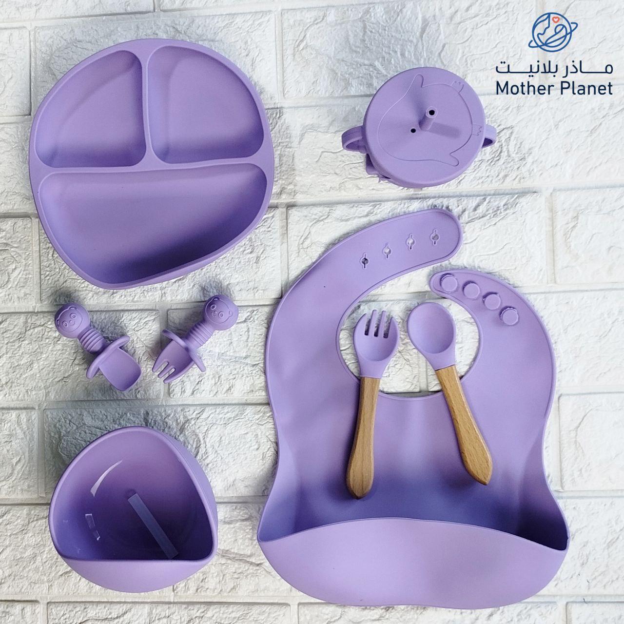 Chicco  Silicone Baby Feeding Set – 8 Pieces