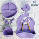 Chicco  Silicone Baby Feeding Set – 8 Pieces