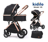 Kidilo Stroller And Carry Cot (MDL-V8)