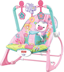 Baby Time Rocking chair for children with toys and quiet music