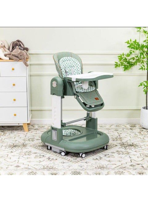 High Chair 3 in 1 walker -Swing-  highchair ( Gray)
