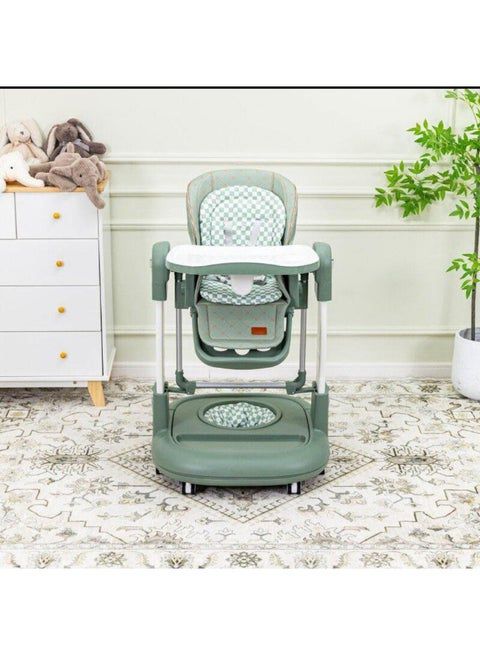 High Chair 3 in 1 walker -Swing-  highchair ( Gray)