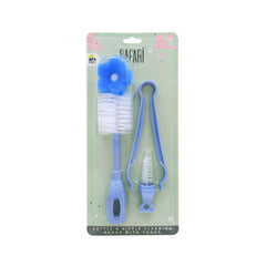 Safari Bottle & Nipple Cleaning Brush With Tongs