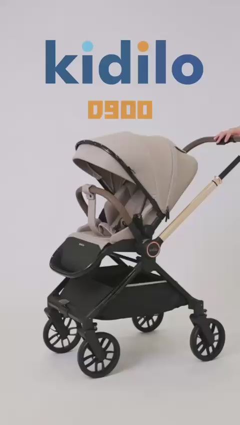 Kidilo stroller and momy Bay MDL(D900)(Black)