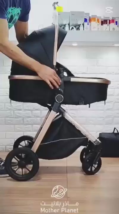 Kidilo Stroller And Carry Cot (MDL-V8)