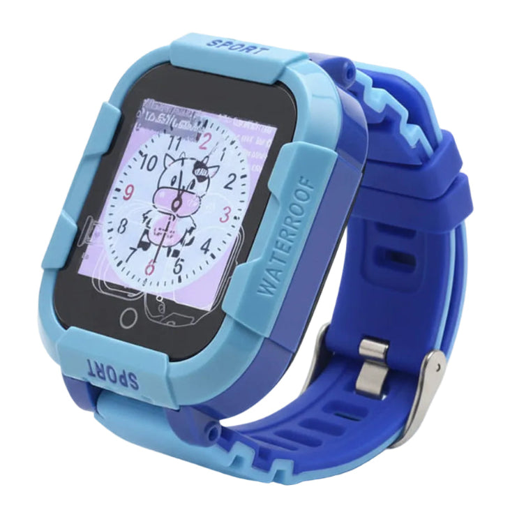 CT12 Kids 4G GPS Smart Tracking Watch Blue Color with video calls and SOS Button
